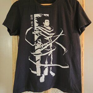 My Hero Academia Aizawa Eraser Head T-Shirt Men’s Medium – Black Graphic Anime T